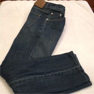 Levi’s Slim Straight jeans size 27x27 5 pocket bootcut dark blue